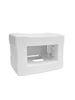 CAJA EXTERIOR KALOP 1 MODULO BLANCO LINEA ARKOS - KL42601