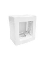 CAJA EXTERIOR KALOP 2 MODULOS BLANCO LINEA ARKOS - KL42611