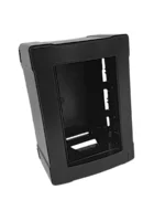 CAJA EXTERIOR KALOP 3 MODULOS NEGRO LINEA ARKOS - KL42626