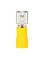 TERMINAL PALA MACHO DE BRONCE AISLADO 4 A 6 AZUL - TPL376A