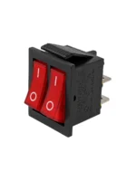 LLAVE DOBLE ESTUFA ELECTRICA VERTICAL ROJA - 110407