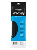 PRECINTO PLASTICO 300mm x 4,8mm x 100 Un. NEGRO - 7419