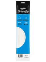 PRECINTO PLASTICO 400mm x 4,8mm x 100 Un. BLANCO - 7424