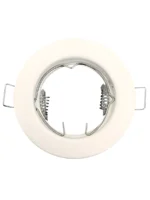 SPOT PARA DICROICA FIJO EMBUTIR  BLANCO - 108004/BL