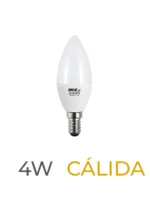 LAMPARA LED VELA SICA 4W E14 CALIDA - 911322