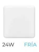 LUMINARIA LED CANDELA INFINITY 24W CUADRADA FRIA  - 8008