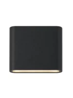 APLIQUE DE PARED BLACK SLIM 6W CALIDO - 8042