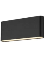 APLIQUE DE PARED BLACK SLIM 12W CALIDO - 8044
