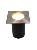 APLIQUE DE PISO EMBUTIR CUADRADO GU10 - 8077