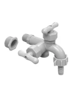 CANILLA LAVARROPAS DOBLE PLASTICA DE 1/2 - 2171
