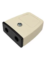 FICHA 220V HEMBRA 10A 2 PATAS REDONDAS REFORZADA - ELECFI002