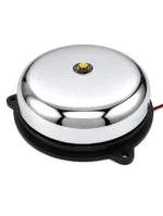 CAMPANA ALARMA DE 20CM A 220V CROMADA - IC-0027