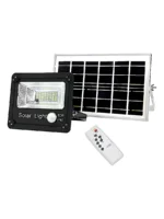 REFLECTOR LED SOLAR 100W CON SENSOR DE MOVIMIENTO - 16611